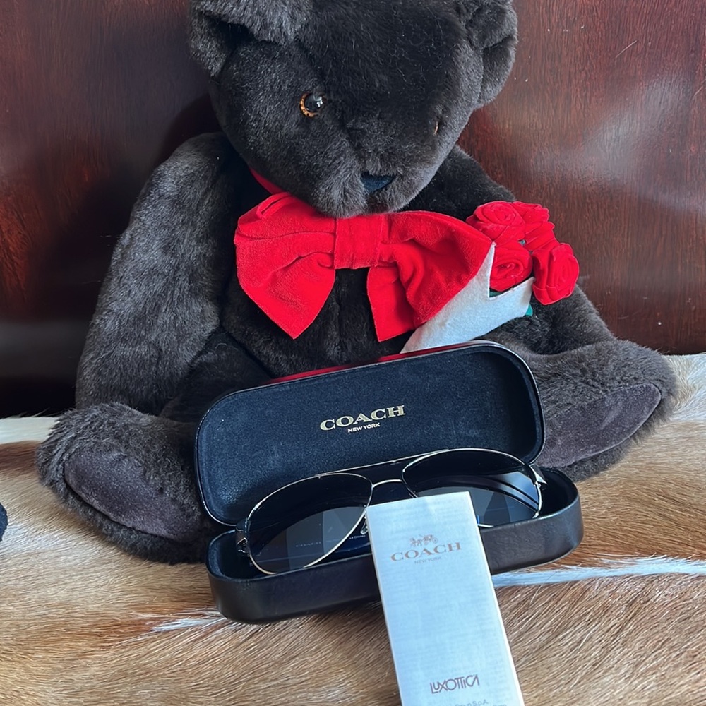 Coach sunglasses with case